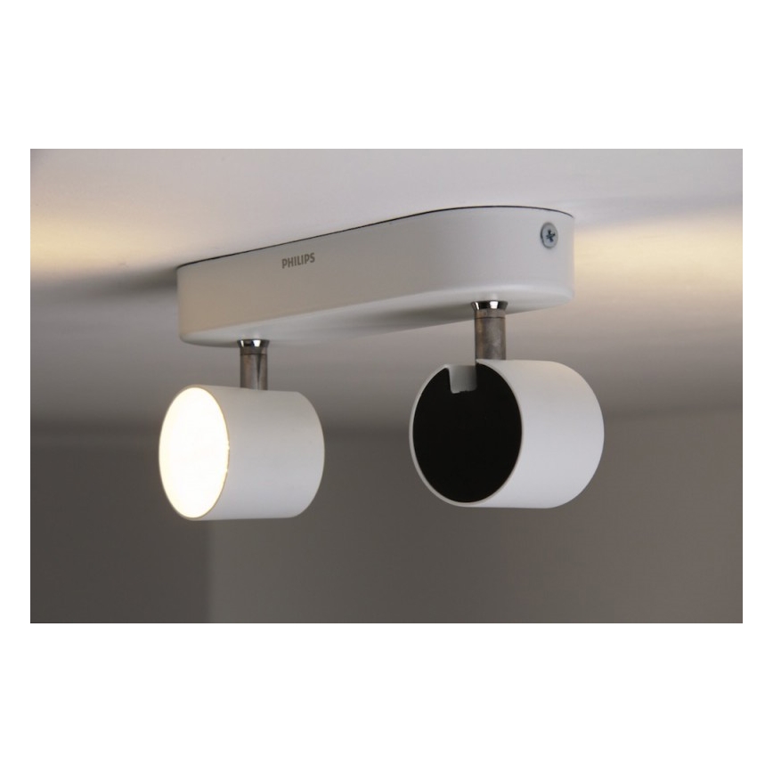 Philips - LED Aptumšojams starmetis 2xLED/3W/230V
