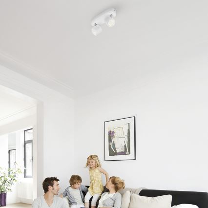 Philips - LED Aptumšojams starmetis 2xLED/3W/230V