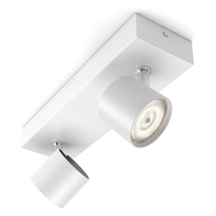 Philips 56242/31/P0 - LED Aptumšojams starmetis STAR 2xLED/4,5W/230V