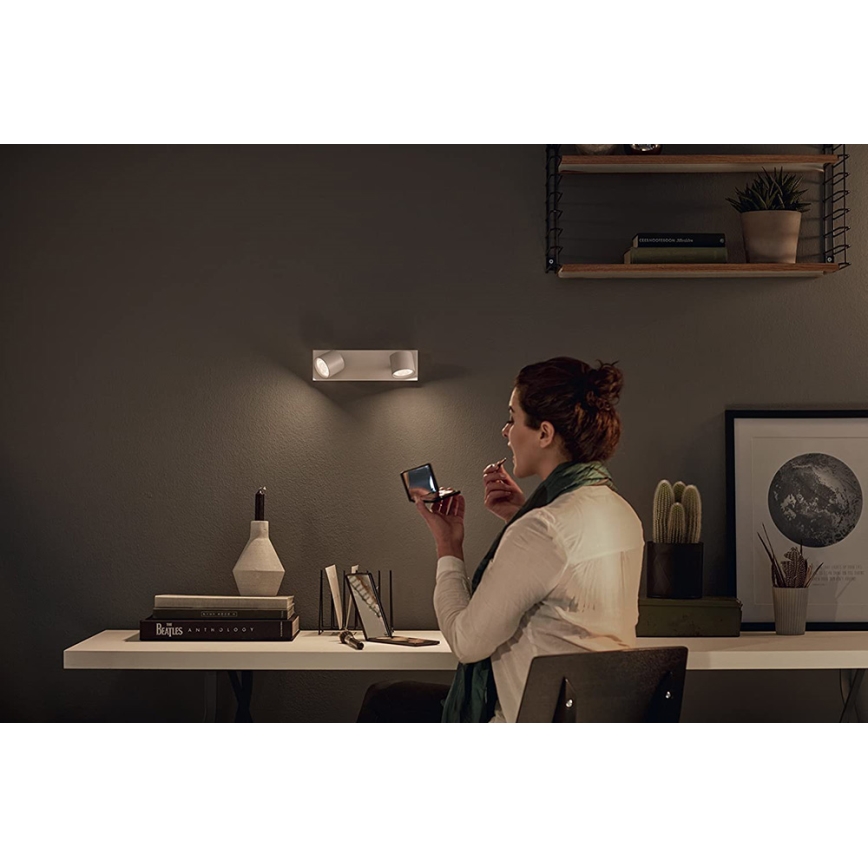 Philips 56242/31/P0 - LED Aptumšojams starmetis STAR 2xLED/4,5W/230V