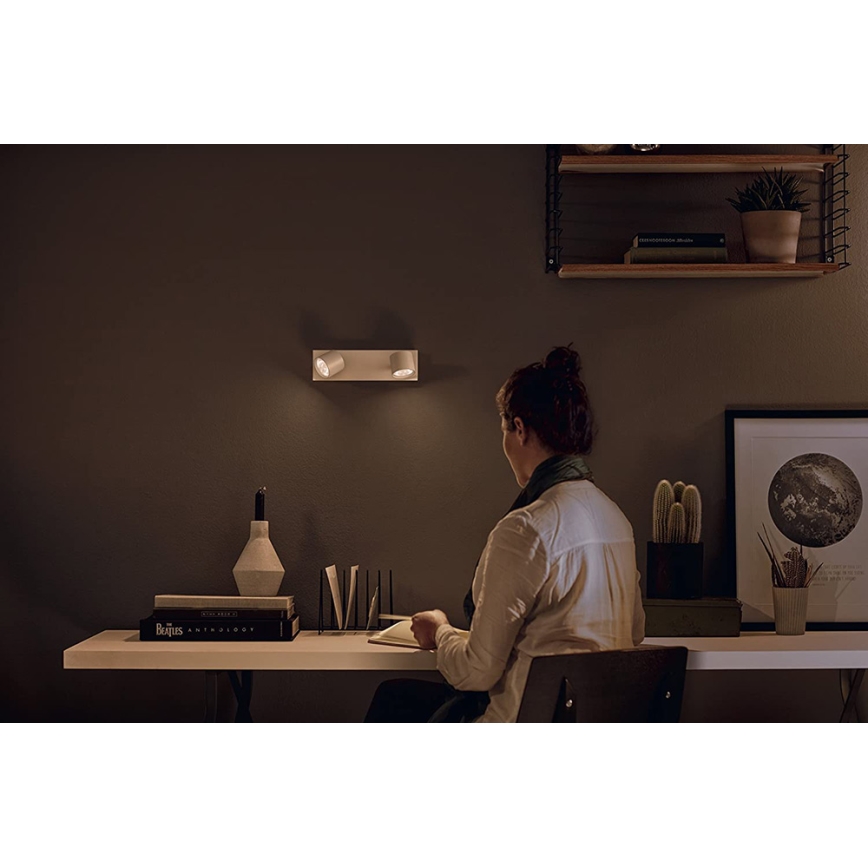 Philips 56242/31/P0 - LED Aptumšojams starmetis STAR 2xLED/4,5W/230V