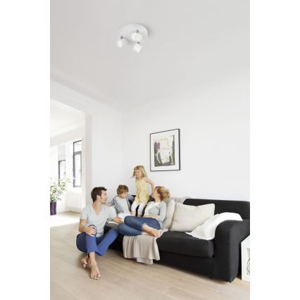 Philips - LED Aptumšojams starmetis 3xLED/4W/230V