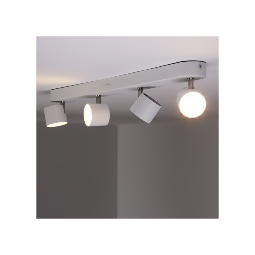 Philips - LED Aptumšojams starmetis 4xLED/3W/230V