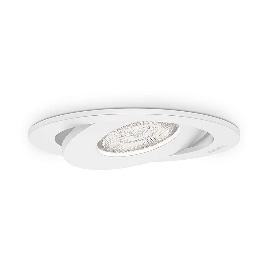 Philips - KOMPLEKTS 3x LED Aptumšojama iegremdējama lampa/4,5W/230V
