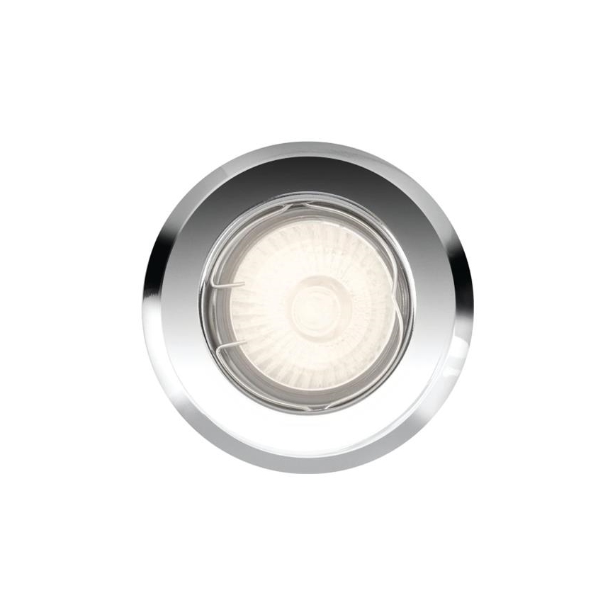 Philips - Iegremdējama lampa 1xGU10/50W/230V spīdīgs hroms