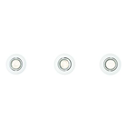 Philips 59243/31/E7 - KOMPLEKTS 3x Iegremdējama lampa ENIF 1xGU10/50W/230V