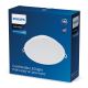 Philips - LED Iegremdējams gaismeklis 1xLED/17W/230V 6500K