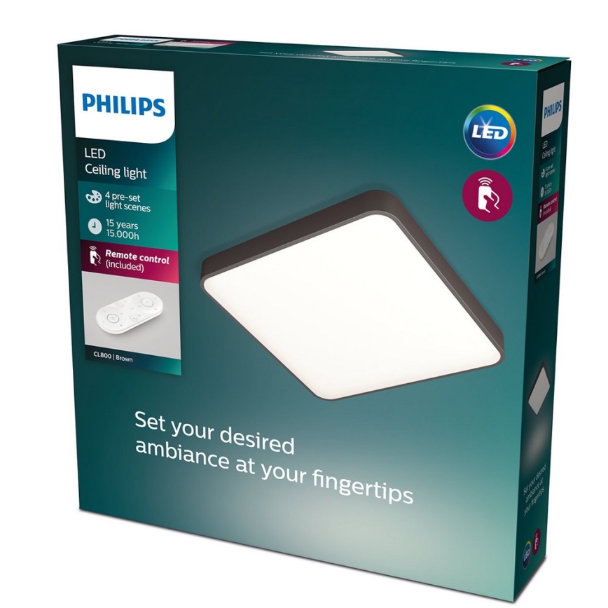 Philips 60261/43/P5 - LED Aptumšojama griestu lampa 1xLED/32W/230V + tālvadības pults