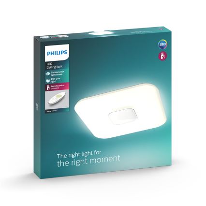 Philips - LED Aptumšojama griestu lampa LED/75W/230V + tālvadības pults