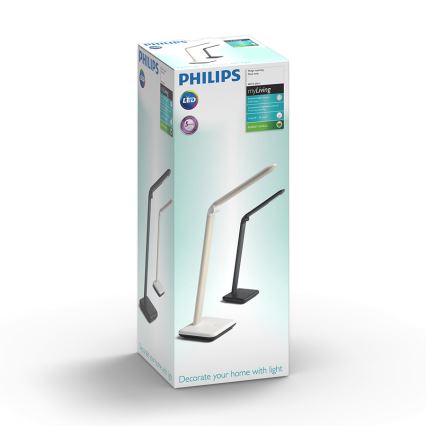 Philips 66016/31/P3 - LED Aptumšojama galda lampa JABIRU LED/4,5W/230V balta