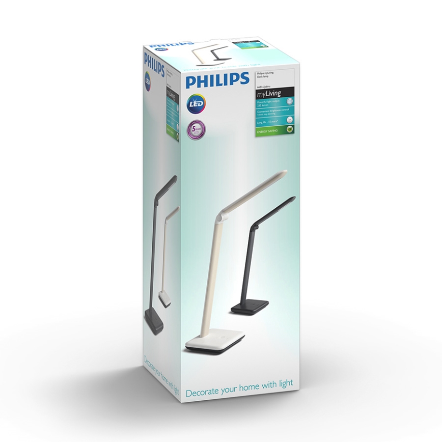 Philips 66016/31/P3 - LED Aptumšojama galda lampa JABIRU LED/4,5W/230V balta
