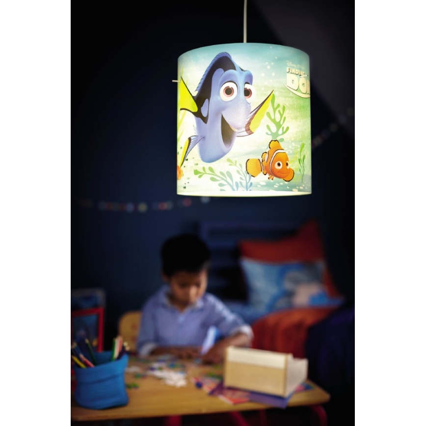 Philips 71751/90/26 - Abažūrs bērnu lustrai DISNEY FINDING DORY E27 d. 26 cm