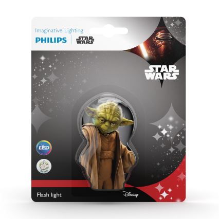 Philips 71767/99/16 - LED Bērnu lukturītis DISNEY STAR WARS 1xLED/0,3W/2xAAA