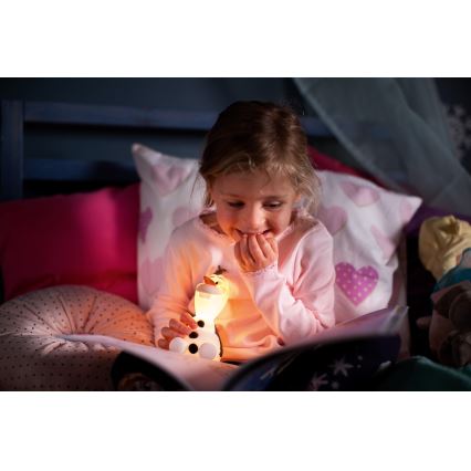 Philips 71768/08/16 - LED Bērnu lampa DISNEY FROZEN 1xLED/0,3W/3V