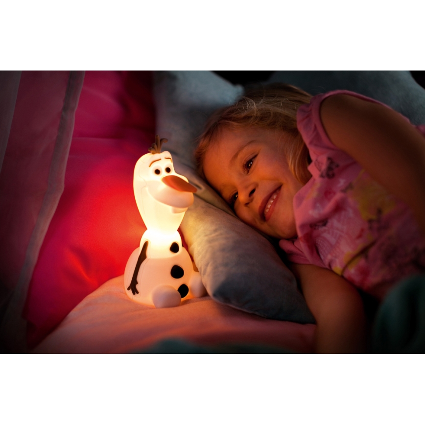 Philips 71768/08/16 - LED Bērnu lampa DISNEY FROZEN 1xLED/0,3W/3V