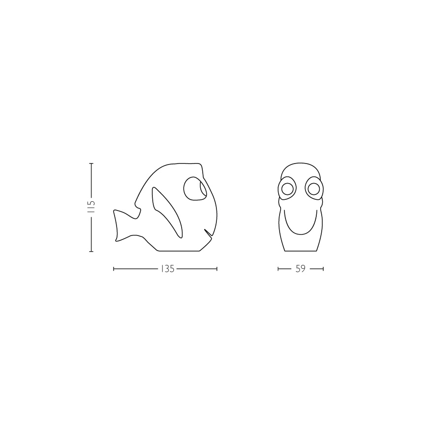 Philips - LED bērnu lampa LED/0,3W/3V