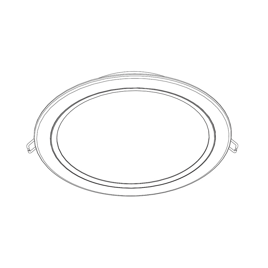 Philips - LED iegremdējama lampa 1xLED/20W/230V