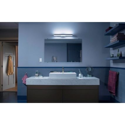 Philips - LED regulējama vannas istabas spoguļa apgaismojums ADORE LED/33,5W/230V IP44 ar tālvadības pulti