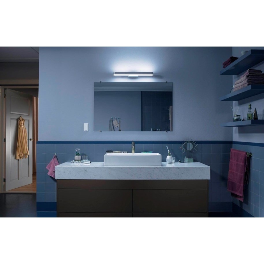 Philips - LED regulējama vannas istabas spoguļa apgaismojums ADORE LED/33,5W/230V IP44 ar tālvadības pulti