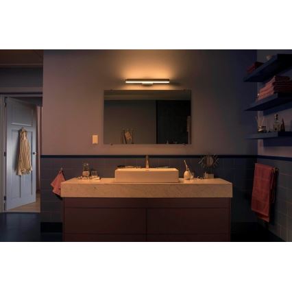 Philips - LED regulējama vannas istabas spoguļa apgaismojums ADORE LED/33,5W/230V IP44 ar tālvadības pulti