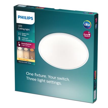 Philips - LED regulējama griestu lampa LED/15W/230V 2700K