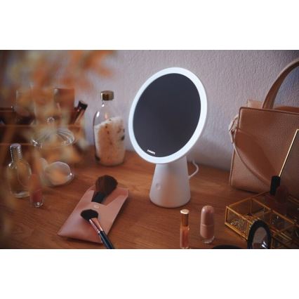 Philips - Aptumšojams kosmētiskais spogulis ar LED apgaismojumu MIRROR LED/4,5W/5V