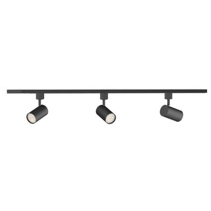 Philips - LED RGBW aptumšojams punktveida gaismeklis sliedes sistēmā EASYLINK HUE 3xGU10/4,7W/230V 2200-6500K 1m melns + Hue bridge