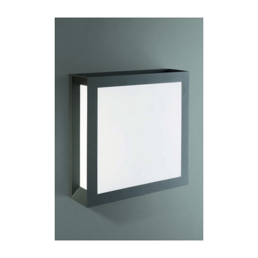 Philips - Āra griestu gaismeklis SKIES 2xE27/14W/230V IP44 antracīta