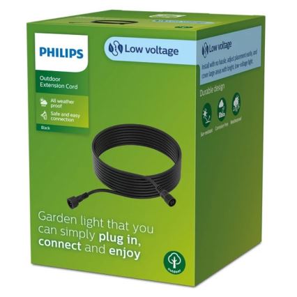 Philips - Āra pagarinātāja vads 10m IP67