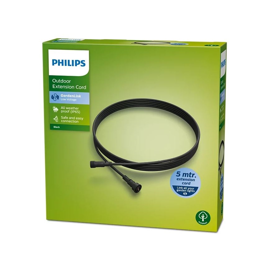 Philips - Āra pagarinātāja vads 5m IP65