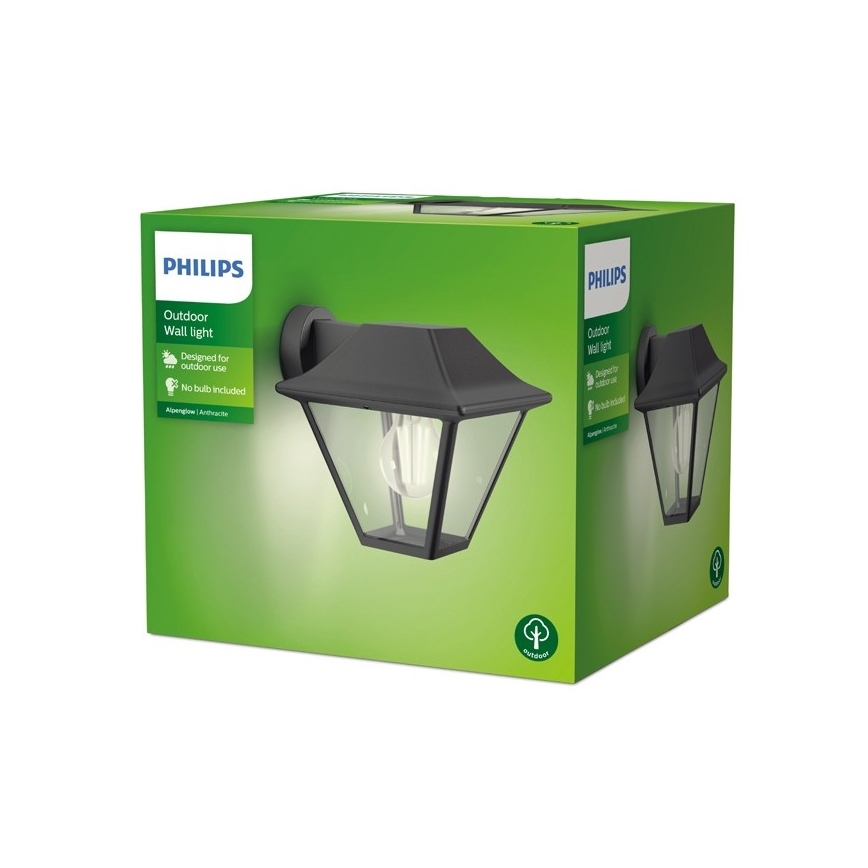 Philips - Āra sienas gaismeklis 1xE27/60W/230V IP44