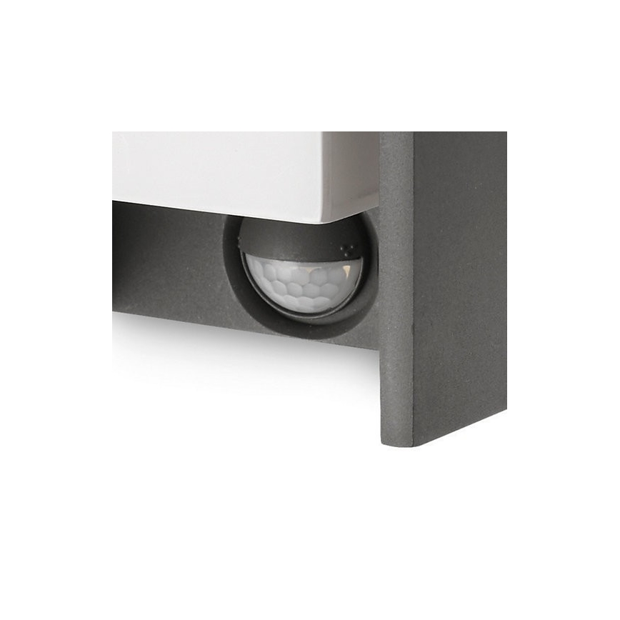 Philips - Āra sienas gaismeklis ar sensoru BRIDGE 1xE27/15W/230V IP44