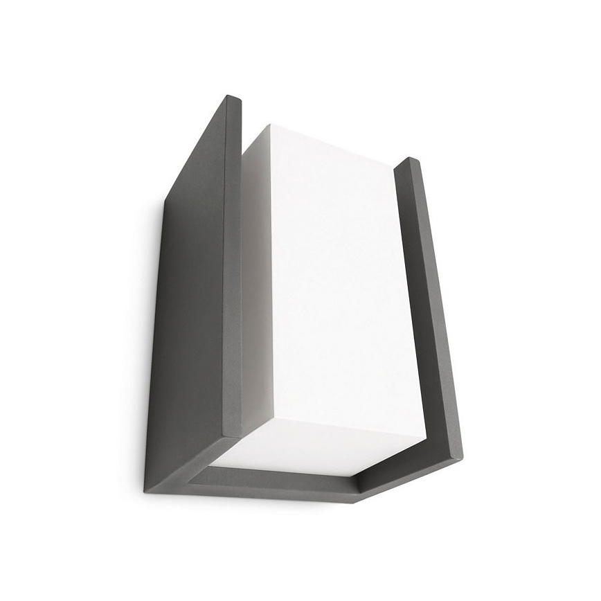 Philips - Āra sienas gaismeklis BRIDGE 1xE27/15W/230V IP44
