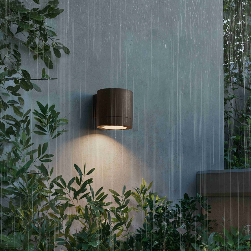 Philips - Āra sienas gaismeklis FYLX 1xGU10/5W/230V brūns IP44