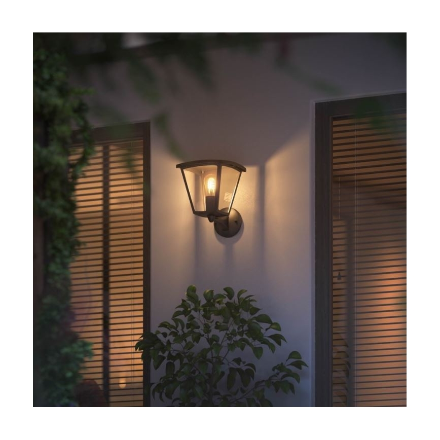 Philips - Aptumšojams āra sienas gaismeklis Hue INARA 1xE27/7W/230V Wi-Fi IP44