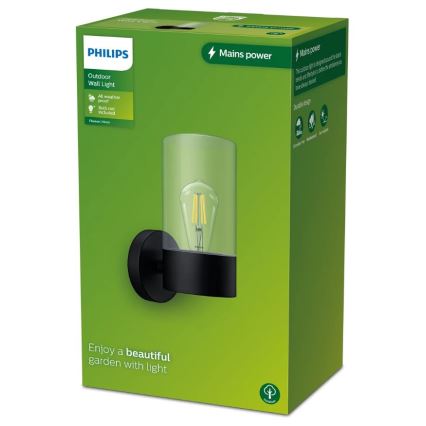 Philips - Āra sienas lampa FLAREON 1xE27/25W/230V IP44