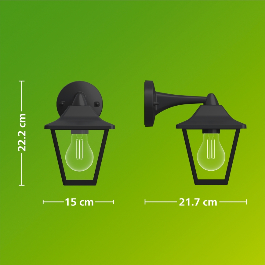 Philips - Āra sienas lampa JULI 1xE27/25W/230V IP44