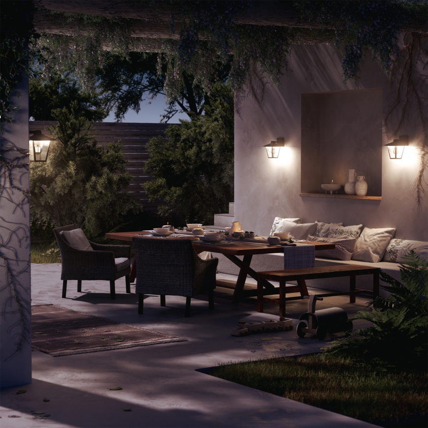 Philips - Āra sienas lampa KINNO 1xE27/25W/230V IP44