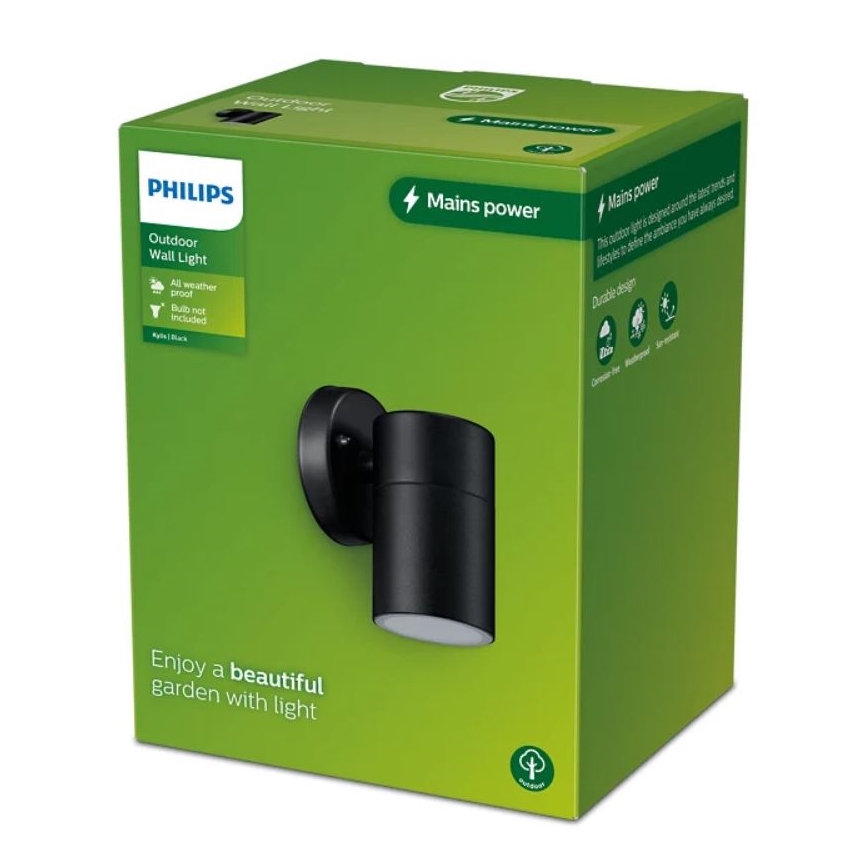 Philips - Āra sienas lampa KYLIS 1xGU10/25W/230V IP44