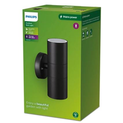 Philips - Āra sienas lampa KYLIS 2xGU10/25W/230V IP44