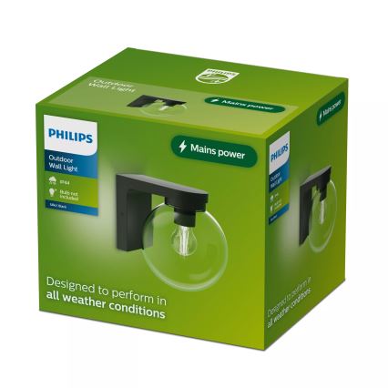 Philips - Āra sienas lampa ULIO 1xE27/25W/230V IP44