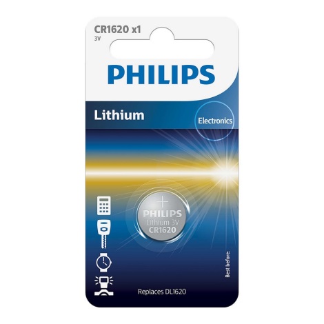 Philips CR1620/00B - Litija pogas tipa baterija CR1620 MINICELLS 3V