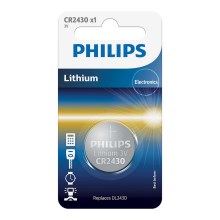Philips CR2430/00B - Litija pogas tipa baterija CR2430 MINICELLS 3V 300mAh
