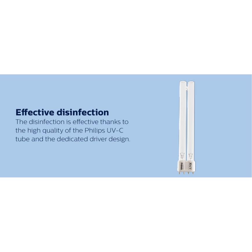 Philips - Dezinfekcijas baktericīdā lampa ar sensoru UV-C/24W/230V