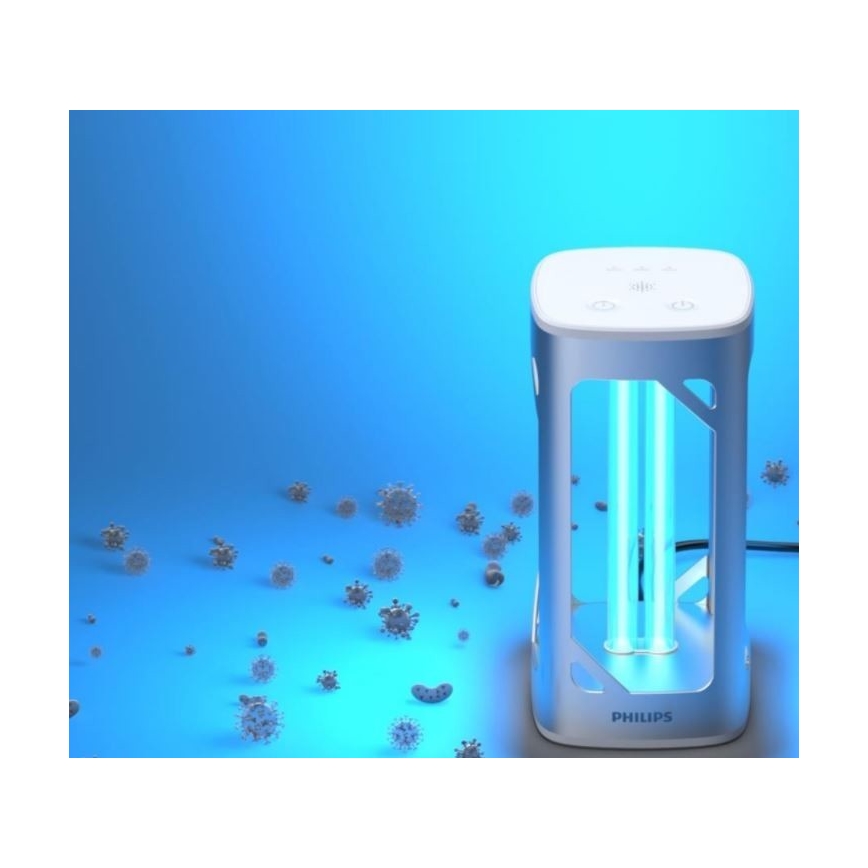 Philips - Dezinfekcijas baktericīdā lampa ar sensoru UV-C/24W/230V