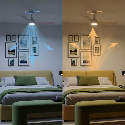 Philips - Griestu ventilators CIVX ar regulējamu LED apgaismojumu, 24W/230V + tālvadības pults