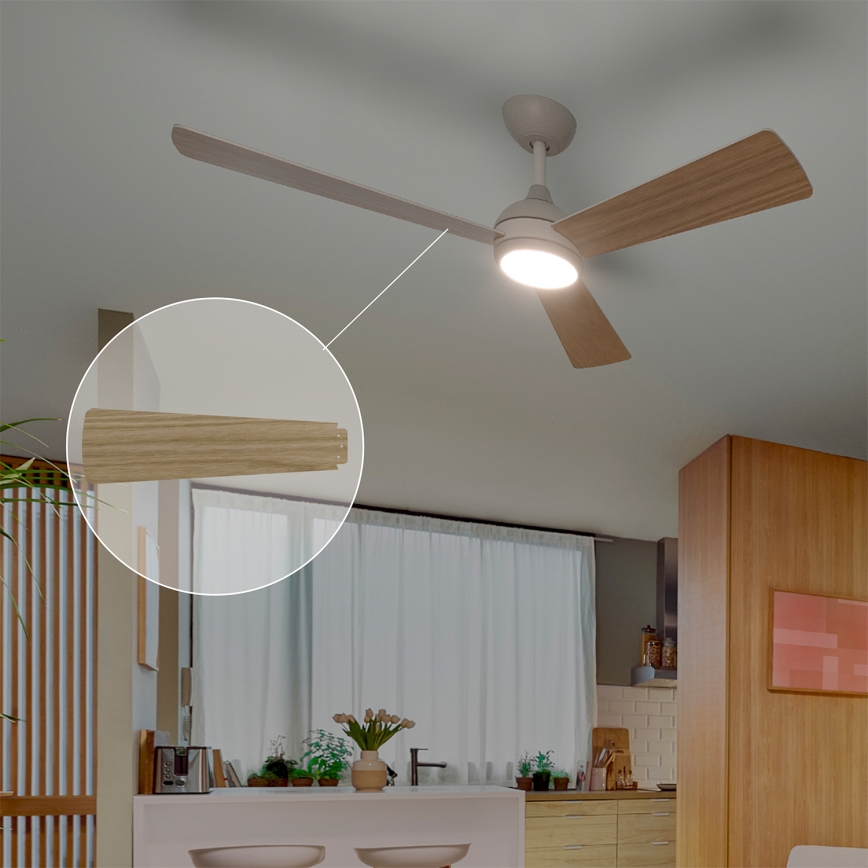 Philips - Griestu ventilators CIVX ar regulējamu LED apgaismojumu, 24W/230V + tālvadības pults