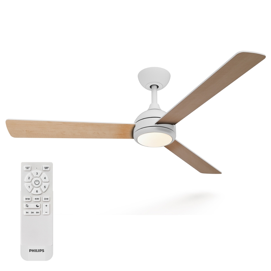 Philips - Griestu ventilators CIVX ar regulējamu LED apgaismojumu, 24W/230V + tālvadības pults