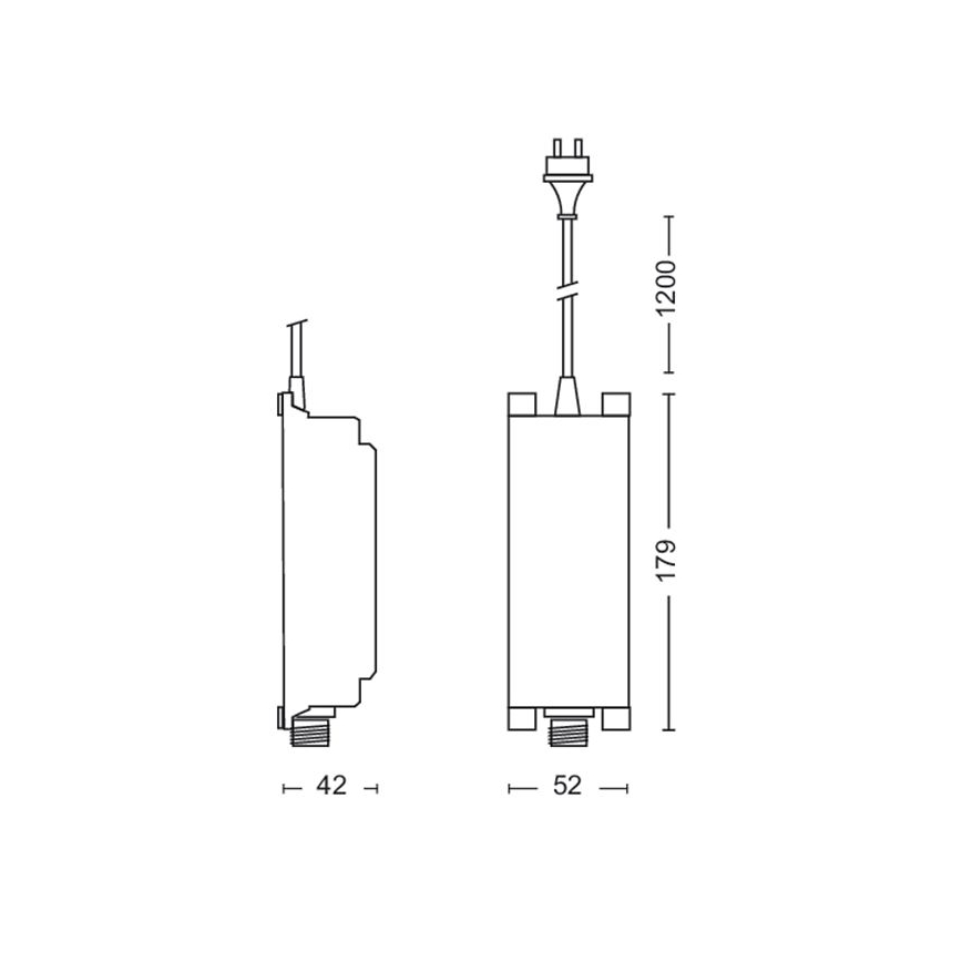 Philips - Elektroenerģijas avots 48W/12/230V IP67