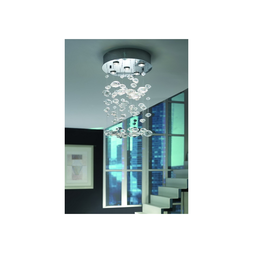 Philips Eseo 37426/11/13 - Griestu gaismeklis CALIXA 5xGU10/50W